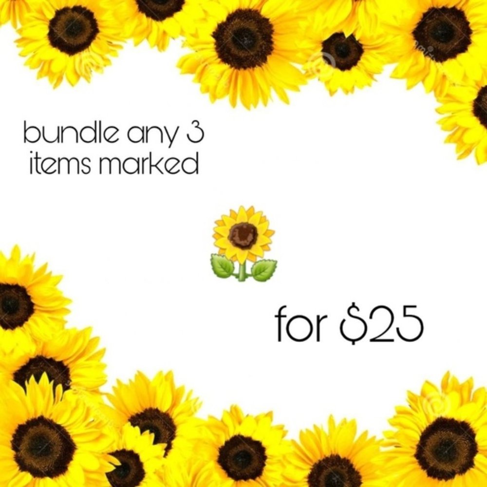 3 for $25 clearance sale